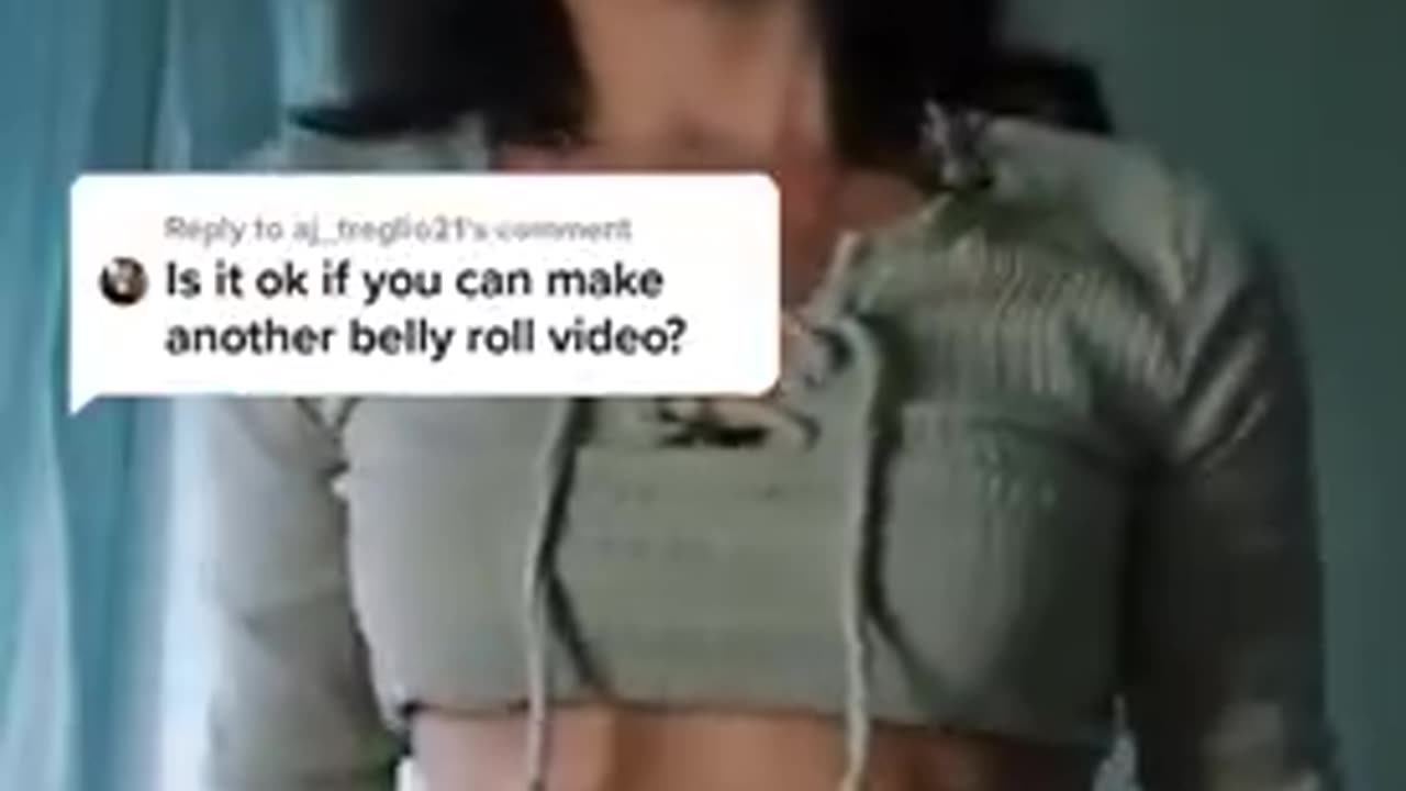 YAZMIN SARSUR: SEXY BELLY ROLLING FOR A FAN'S REQUEST | SENSUAL BELLY ROLLS FOR YOUR PLEASURE
