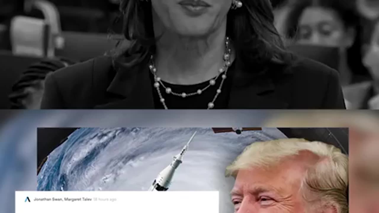 Harris is working around the clock to deliver disaster relief. Trump :called for nuking hurricanes.