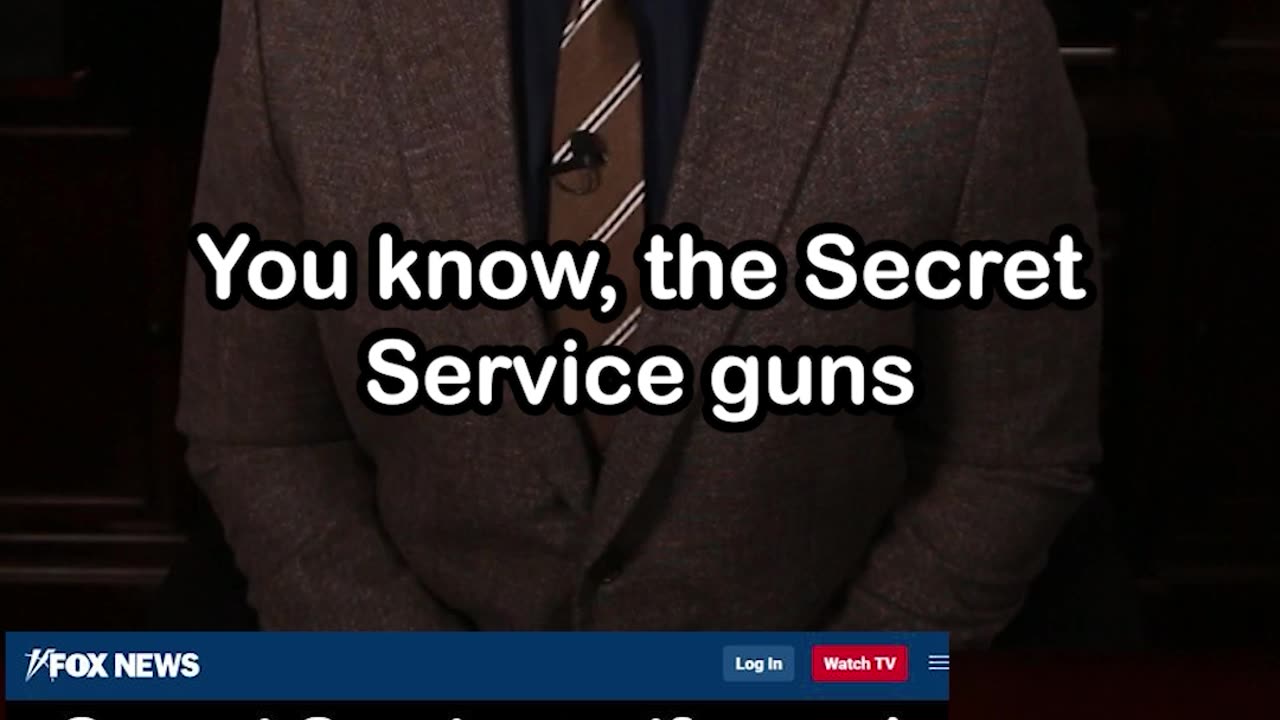 Secret Service Officer Accidentally Shoots Himself