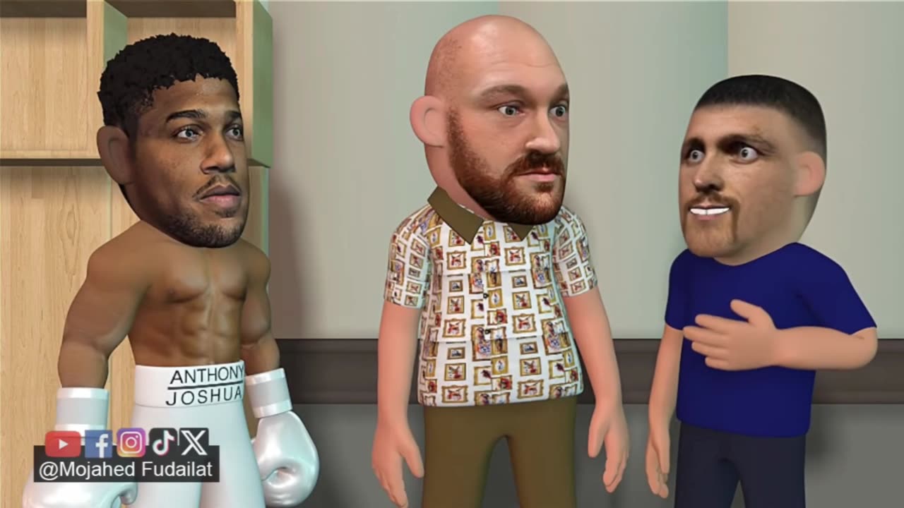 Tyson Fury, Conor McGregor & Oleksandr Usyk Meets Anthony Joshua