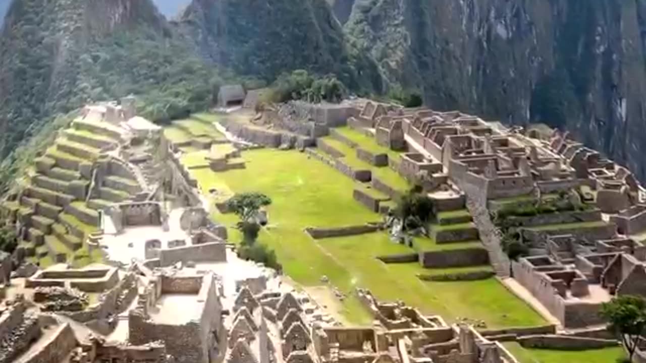 Machu Picchu is an ancient settlement of the Inca civilization that has survived