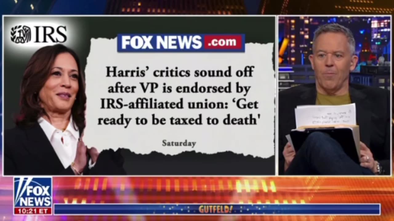 Kamala Harris tiebreaking vote on the inflation reduction act basically paid off the IRS