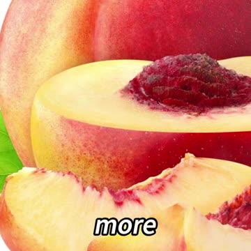Five health benefits of peaches!
