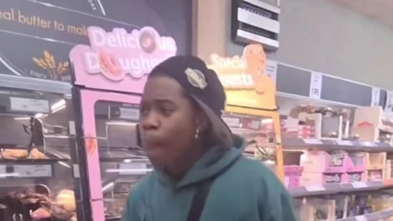 He doesn't want to pay so he eats for free.