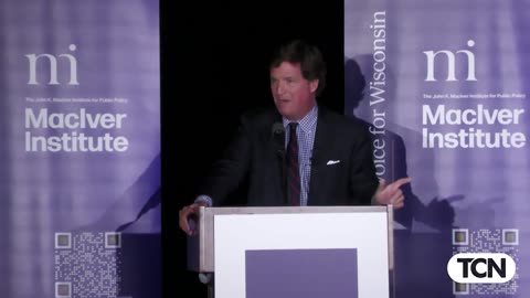 Tucker Carlson Speech at the Maclever Institute in Brookfield, Wisconsin