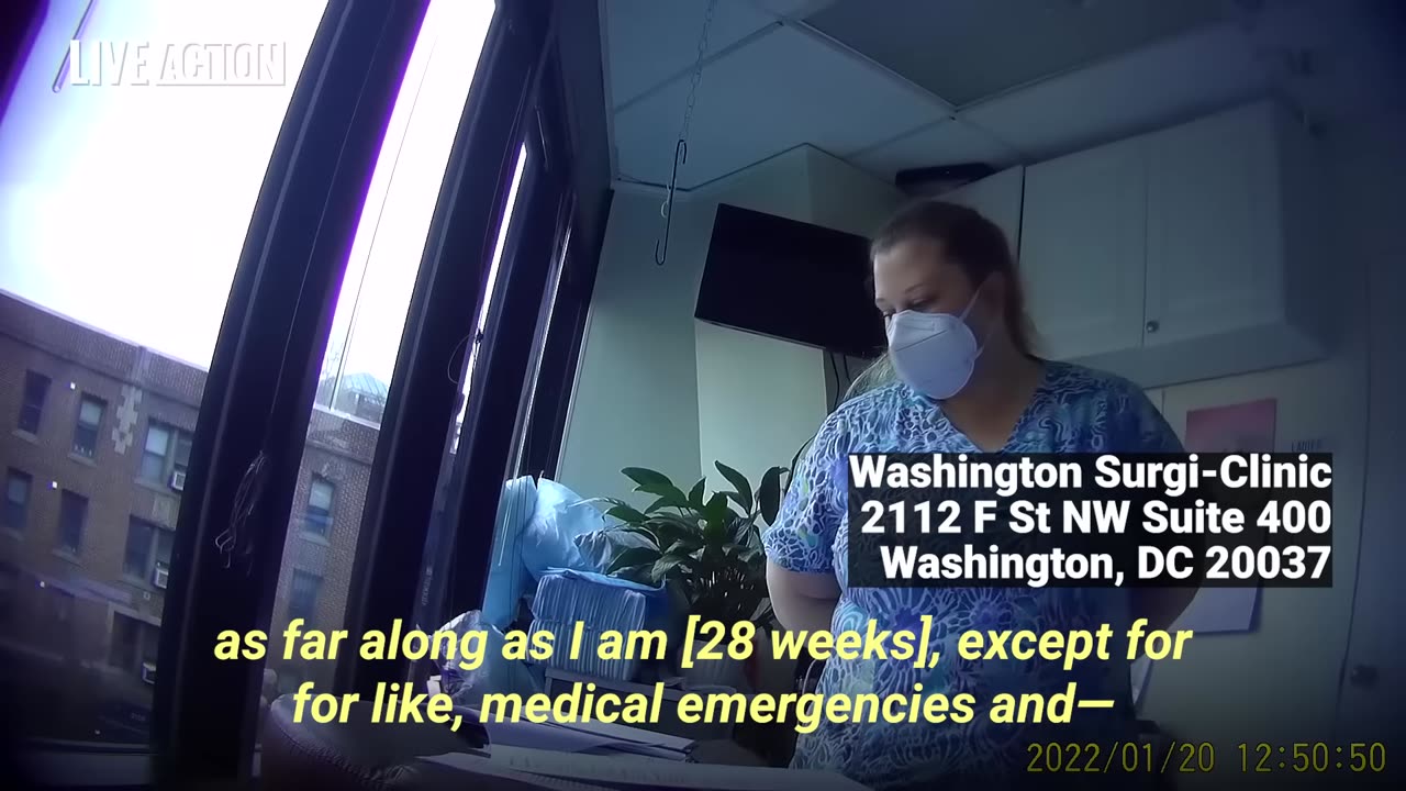 Undercover Footage From DC Abortion Facility Highlights Human Rights Abuses Against Women & Children