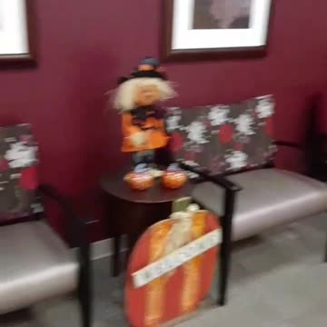 Flashback to cute Halloween Themed Office.