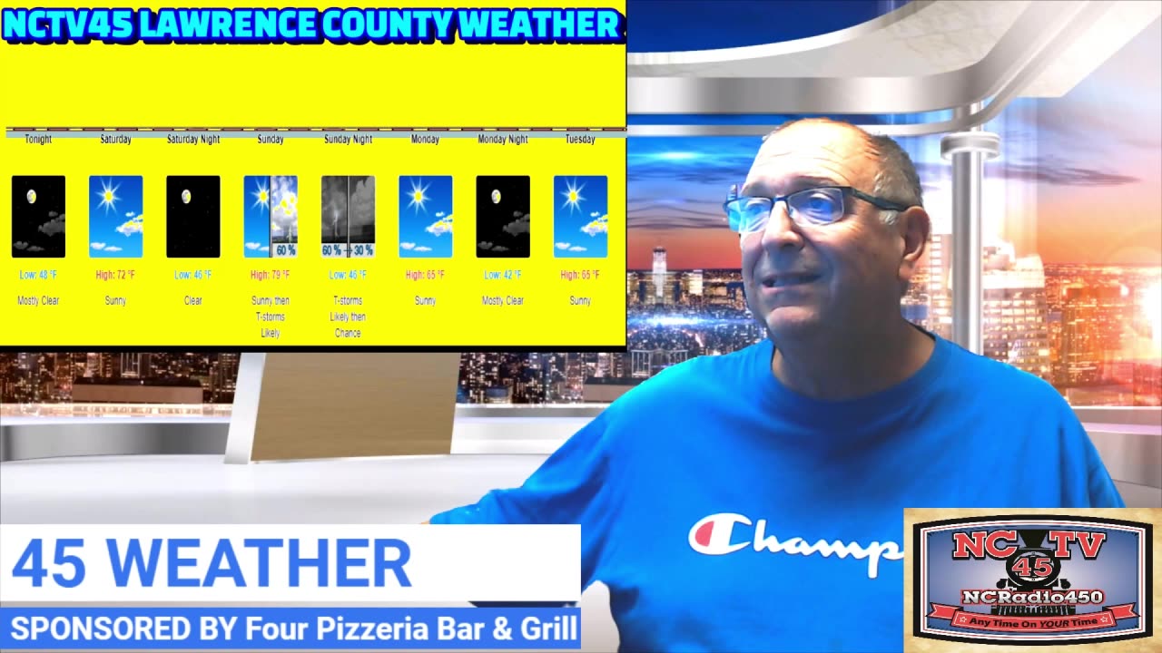 NCTV45 LAWRENCE COUNTY 45 WEATHER SATURDAY OCT 5 2024