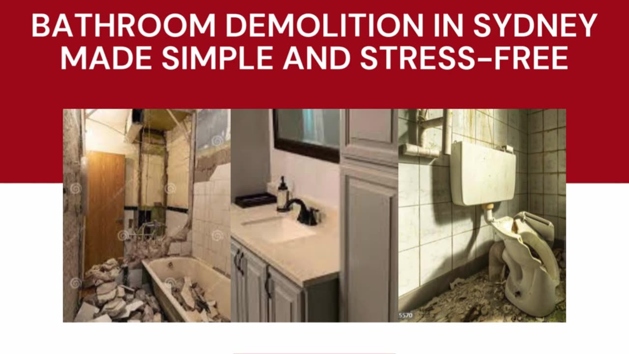 Bathroom Demolition in Sydney Made Simple and Stress-Free