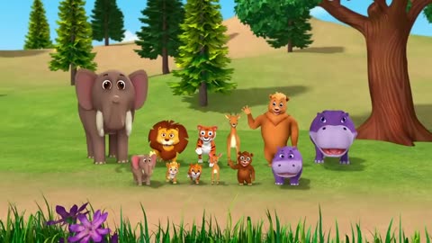 The Zoo Friends Song Animal Songs Nursery Rhymes for Babies