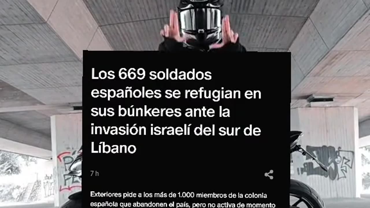 Los 669 soldados españoles se refugian en sus búnkeres ante la invasión israelí del sur de Líbano