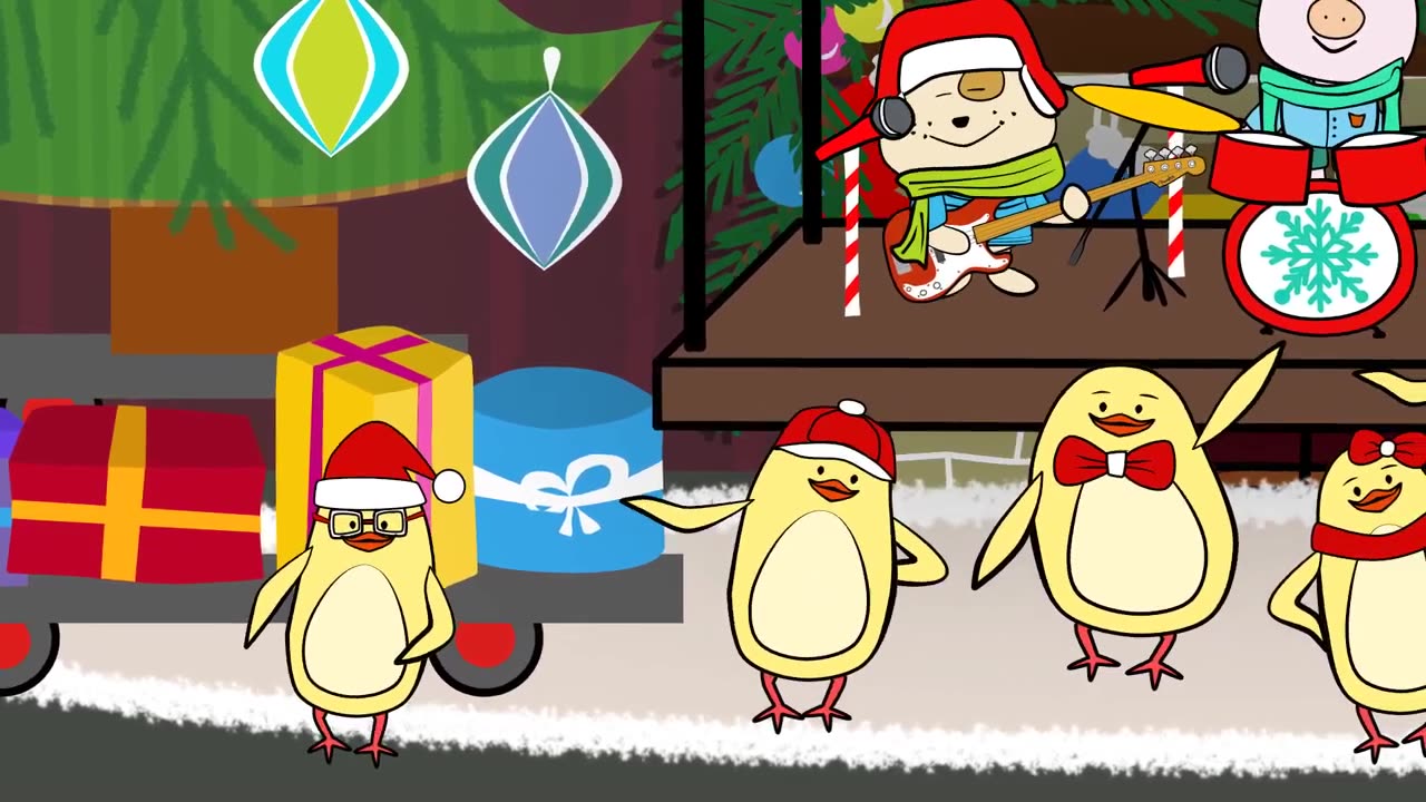 Merry Merry Christmas _ Christmas Song for Kids _ The Singing Walrus