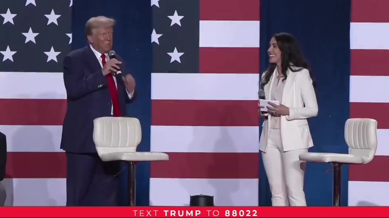 Trump refuses to sit in Booby trap Chair sent by Kamala Harris!