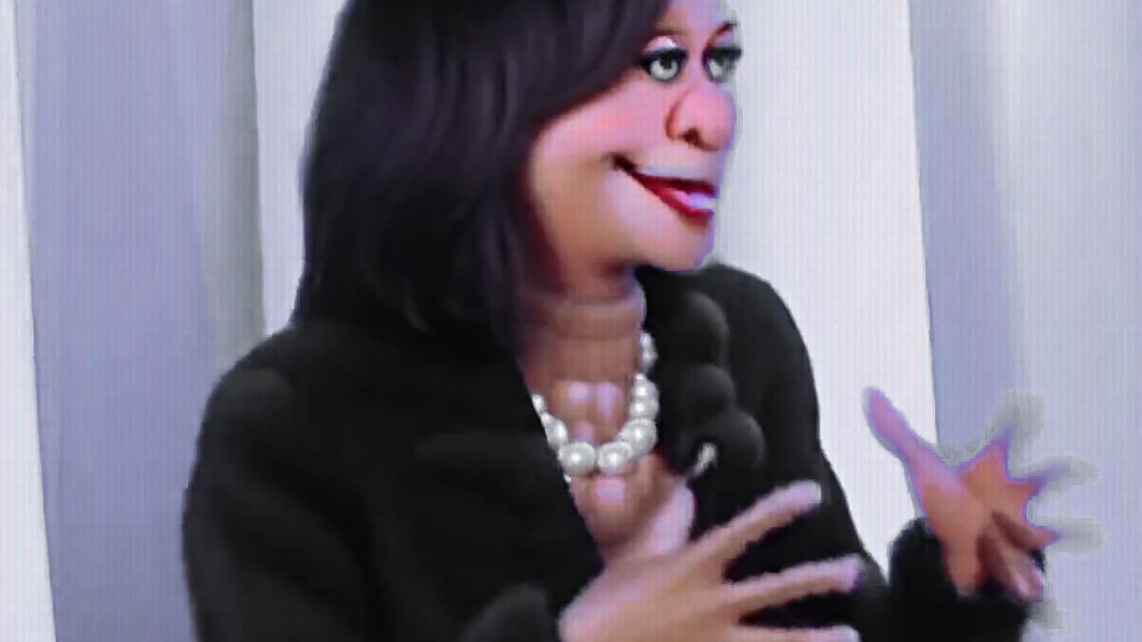 “Puppet Kamala 😶‍🌫️ On The Cloud”