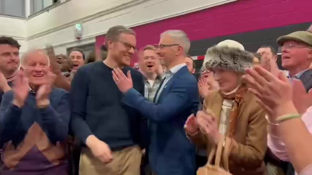 Ireland: 👀 The Irish Minister for CHILDREN Roderic O'Gorman after being re-elected or 're-selected'.