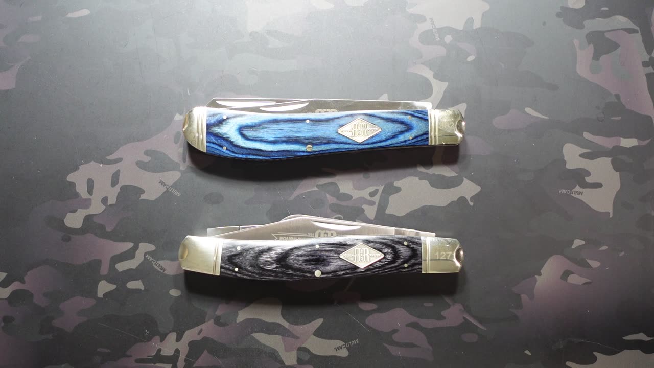 Rough Ryder 8 Inch Stockman and Trappers!!!