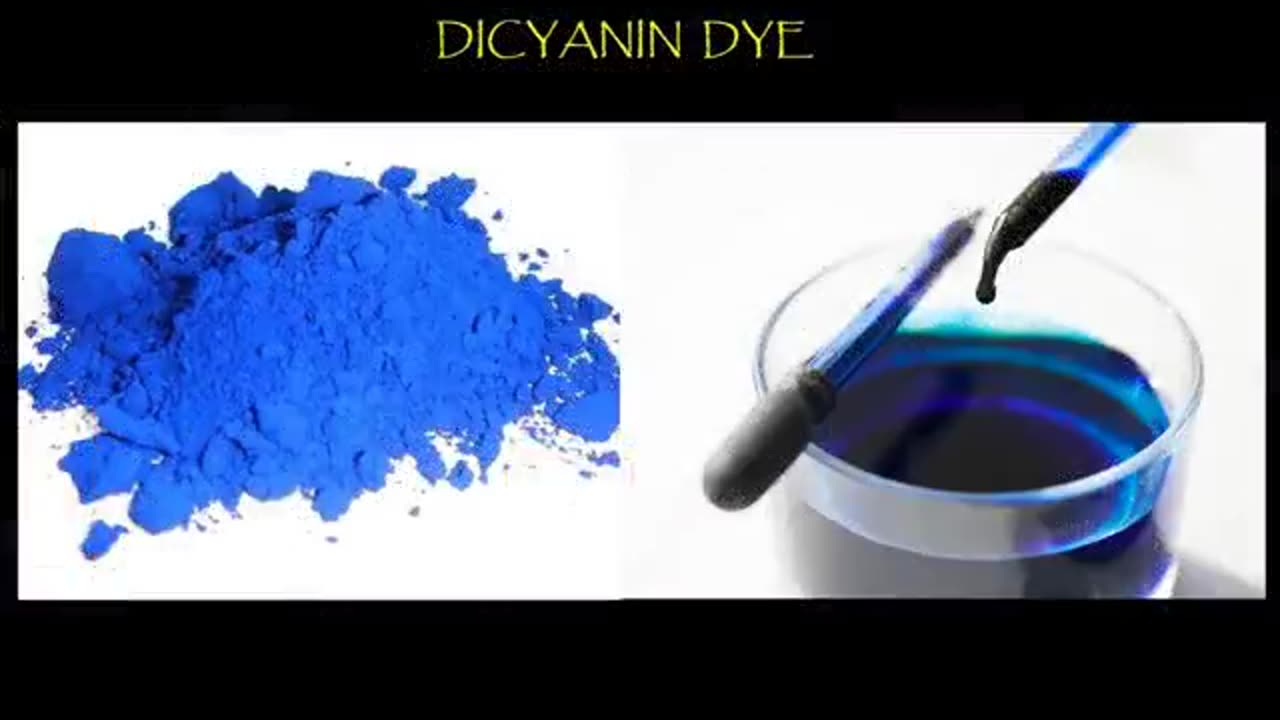 WHY IS DICYANIN DYE ILLEGAL?