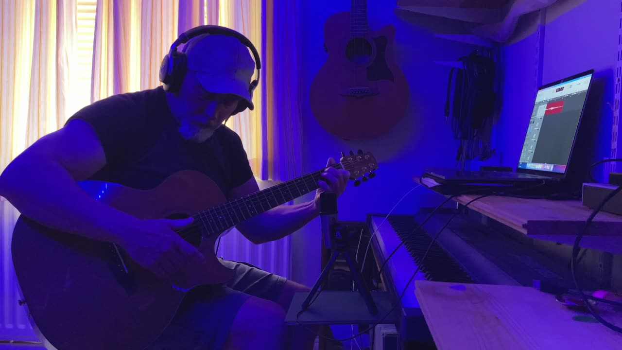 Resurrection intro on acoustic guitar.