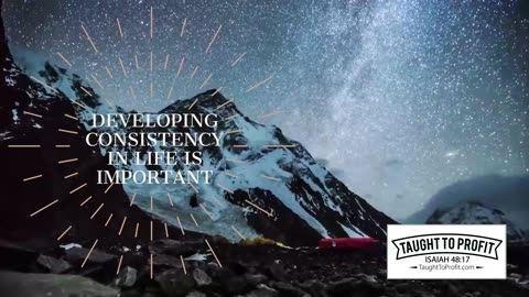 Developing Consistency In Life Is Important, But It Must Not Be Like This!