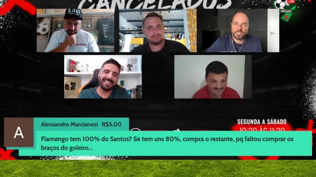 Flamengo tem 100% do Goleiro Santos?