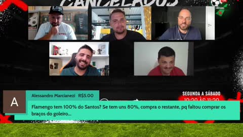 Flamengo tem 100% do Goleiro Santos?