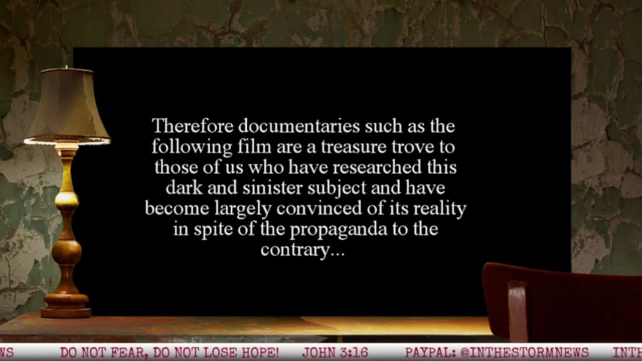 IN THE STORM NEWS PRESENTS 'SATANIC RITUAL ABUSE'