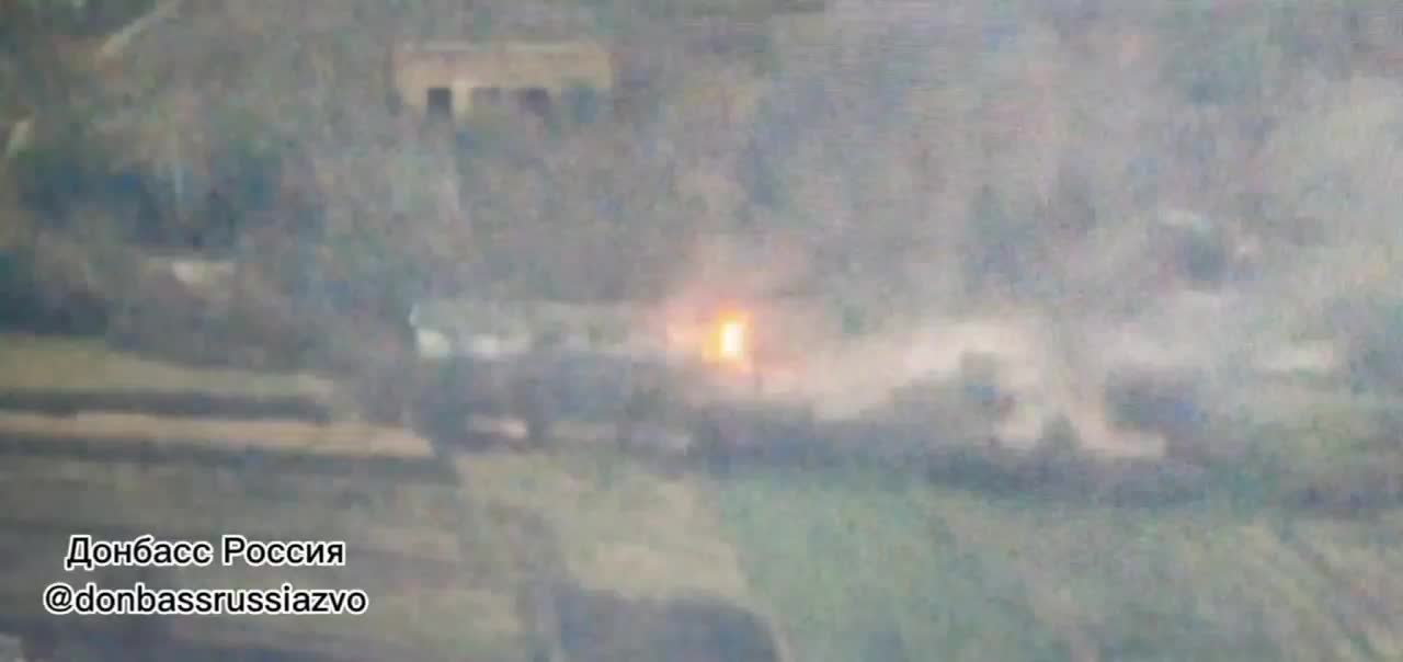 RAF destroyed target building in Sumy Region Ukraine