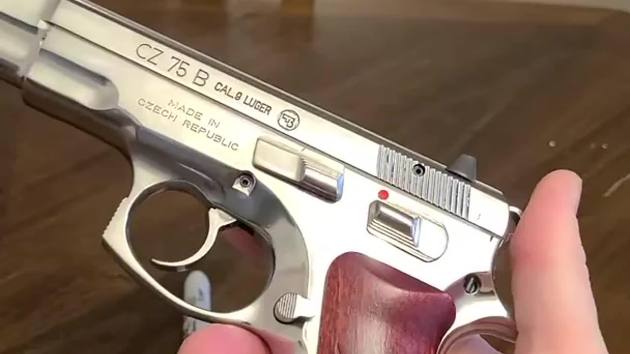 CZ 75B High Polished Stainles
