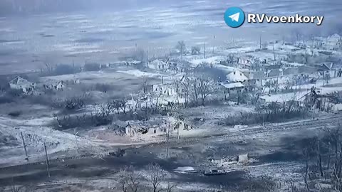 Front Line Destruction At Svatovo