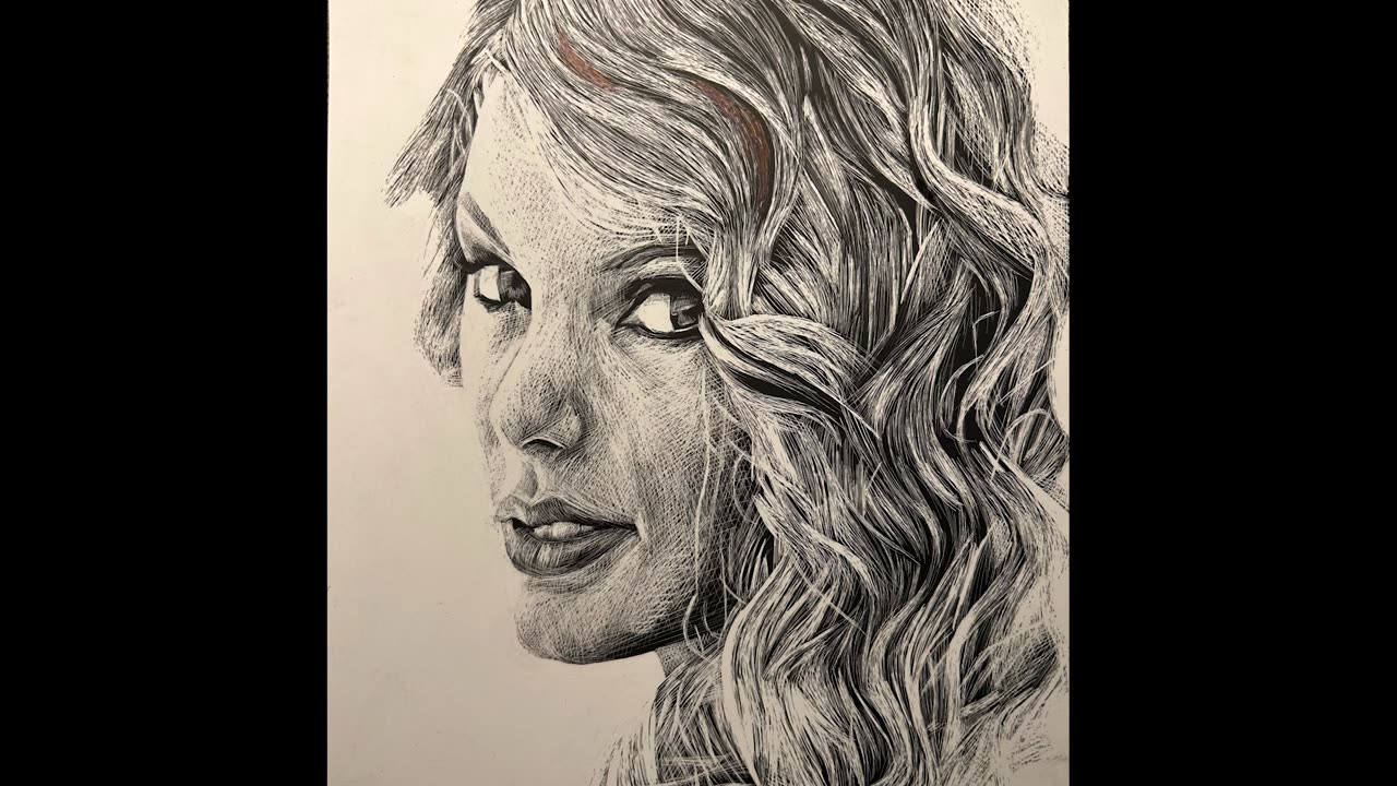 Scratch Art of Taylor Swift