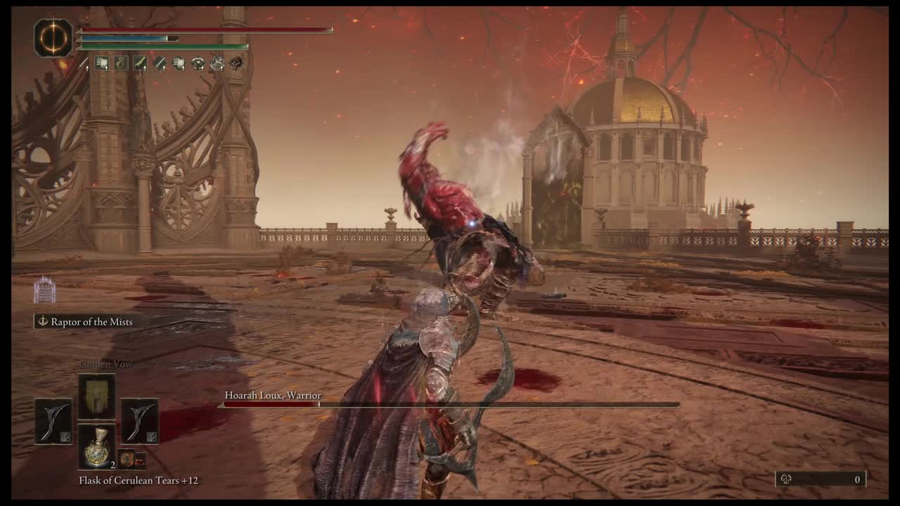 Chadfrey the First Elden Lord/Hoarah Loux: Melee Only + No Damage (Elden Ring)