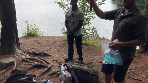 Slang Pond Campsite, Saint Regis Canoe Area (Adirondacks State Park, NY) 1