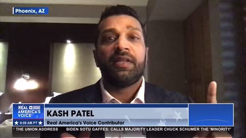 Kash Patel: Last night Joe Biden basically announced his campaign for 2024.