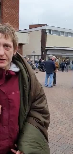 Homeless Englishman in Cannock explains how they were thrown out