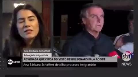 Esclarecimento sobre o visto do presidente Bolsonaro nos EUA.