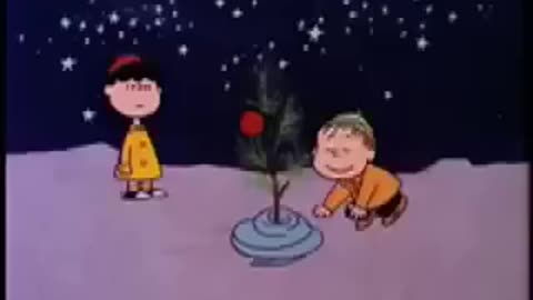 Charlie Brown Christmas tree clip