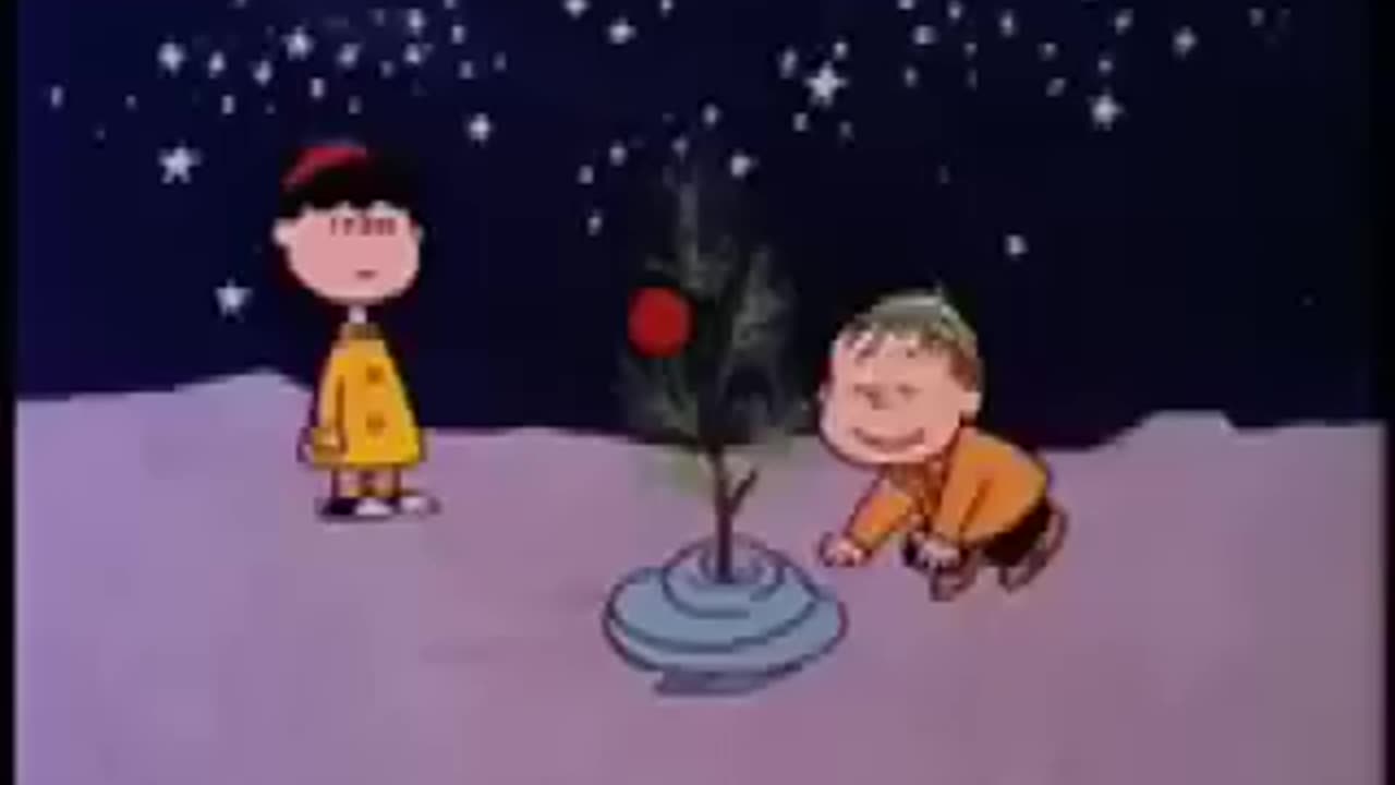 Charlie Brown Christmas tree clip