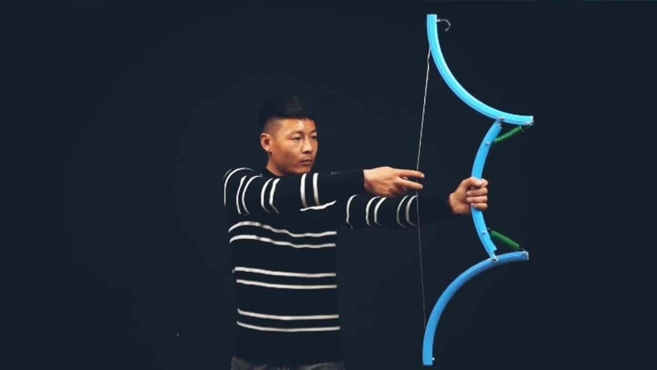 How to make a bow and arrow with bicycle wheels