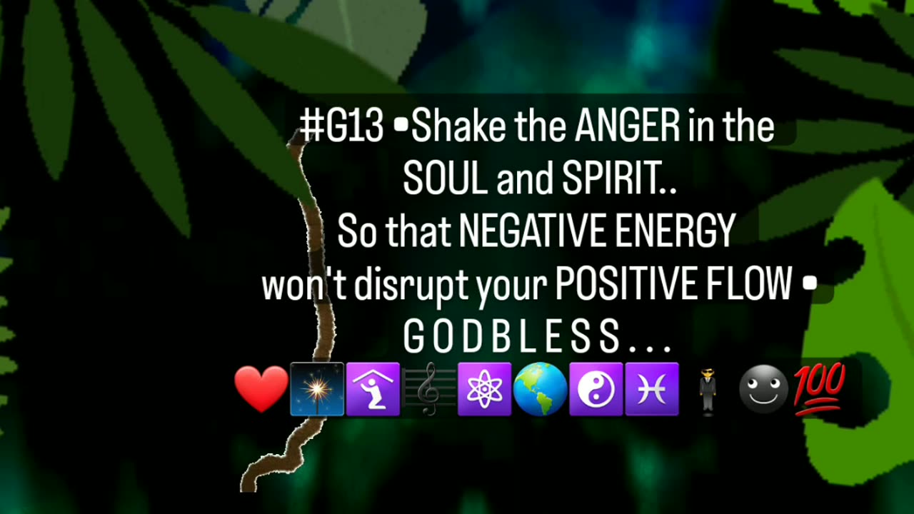 SHAKE THE ANGER IN THE SOUL AND SPIRIT