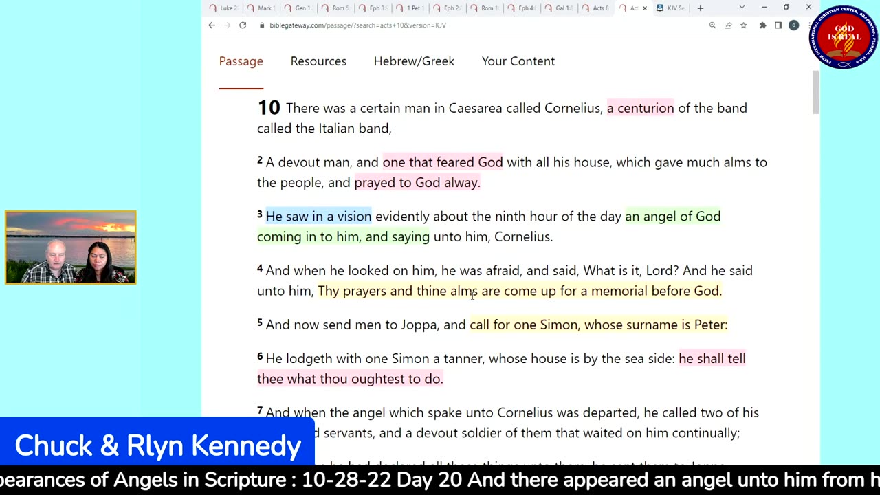 God is Real: 10-28-22 The Appearances of Angels Day20 - Pastor Chuck Kennedy