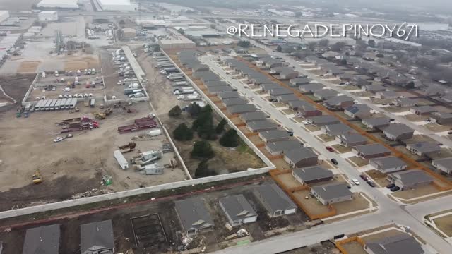 Hutchins Texas Bird’s Eye View Day 150