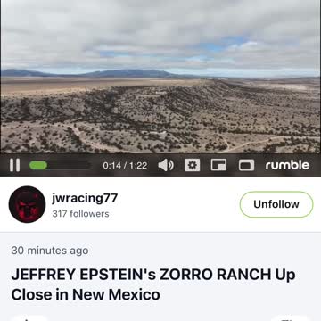 Creepy JEFFREY EPSTEIN's ZORRO RANCH Up Close in New Mexico