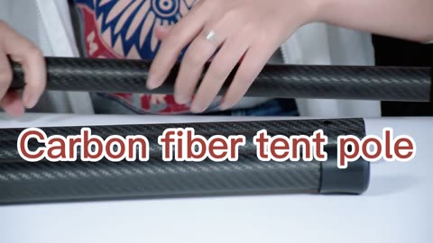 About carbon fiber telescopic pole/pinball tent pole