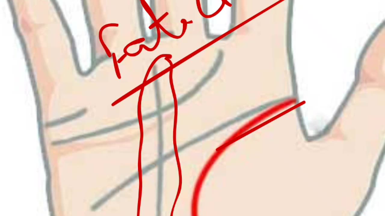 Fate Line in Palm | How to do Palm Reading For Male in ENglish |