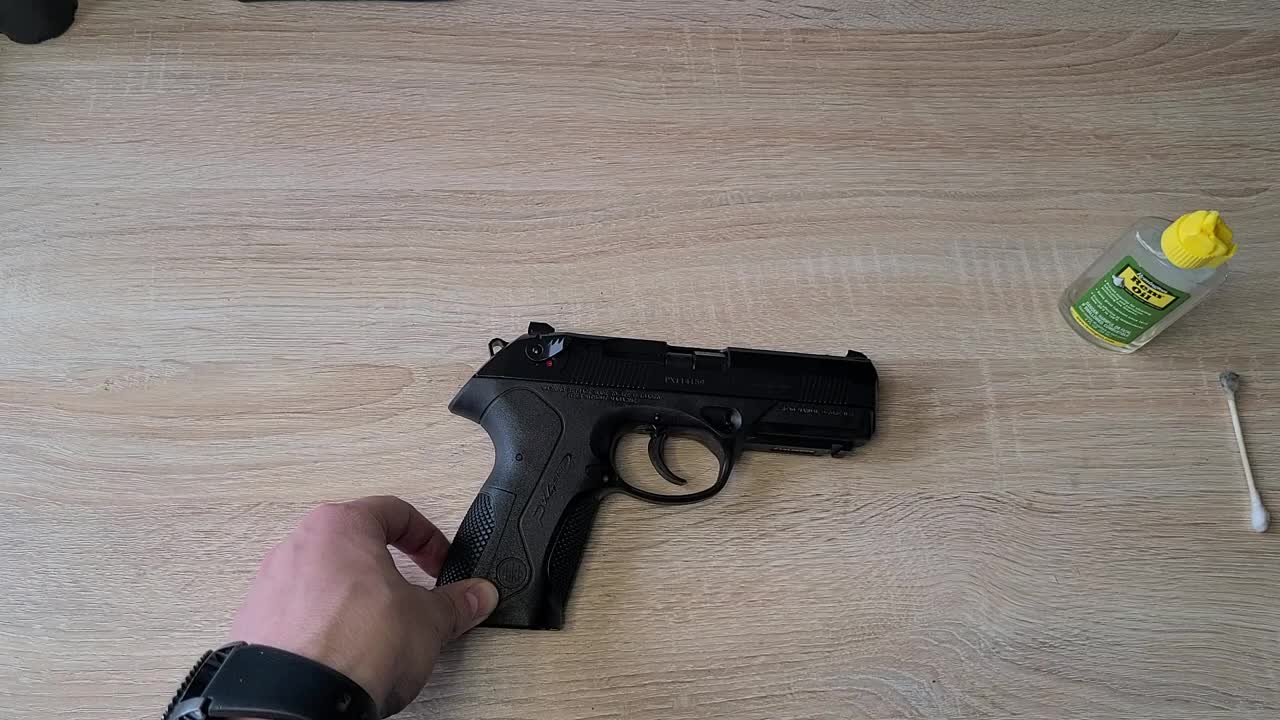 Beretta PX4 Storm - How to take Apart and Clean Lubricate