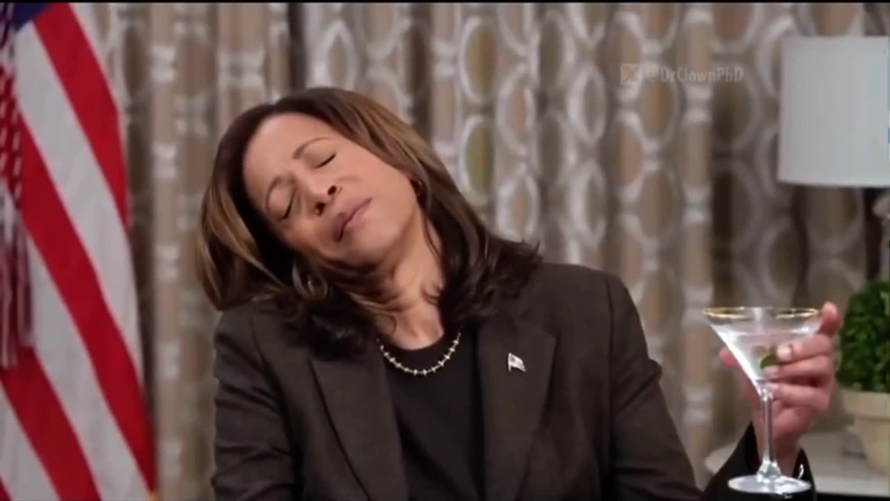 Funny 🤪🤪-Kamala Harris Recaps Race for President