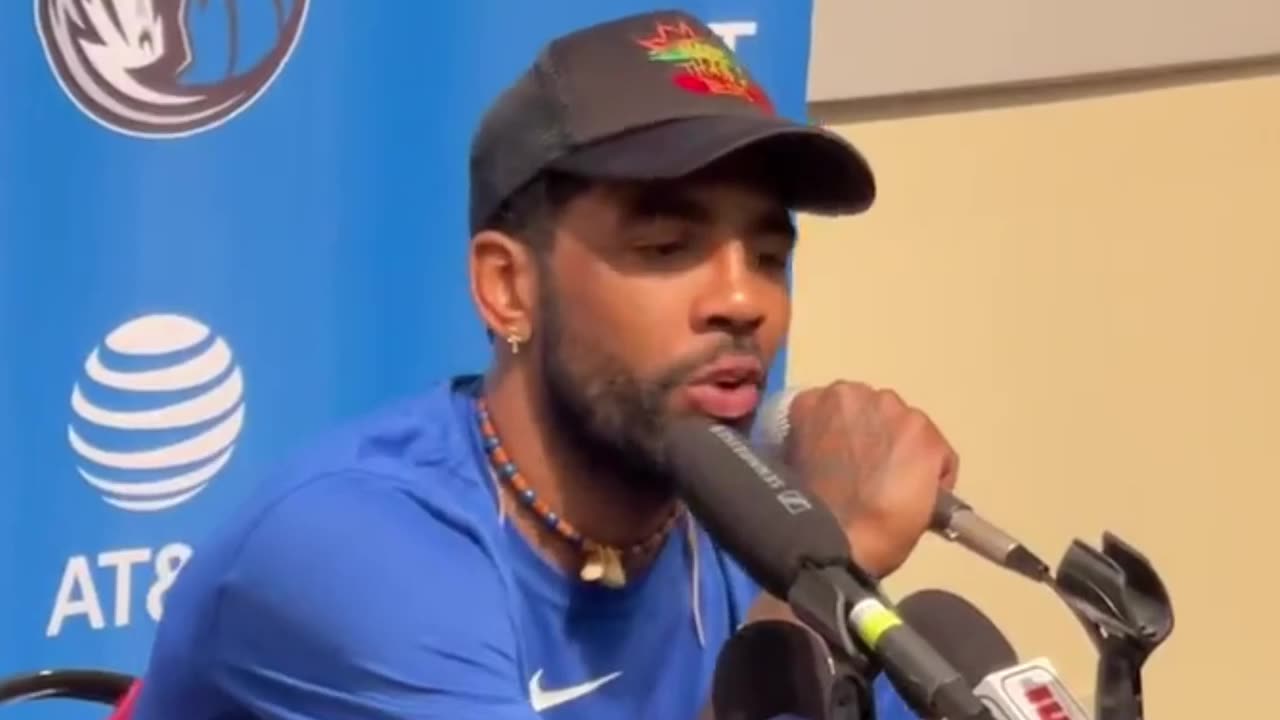 Kyrie says he’s happy to be a place where he feels wanted. Not tolerated and disrespected