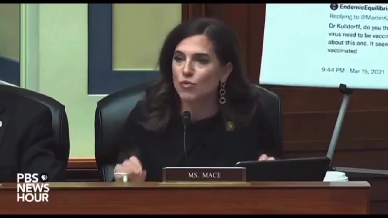 CONGRESSWOMAN INJURED BY VAXX GOES OFF ON TWITTER EXEC