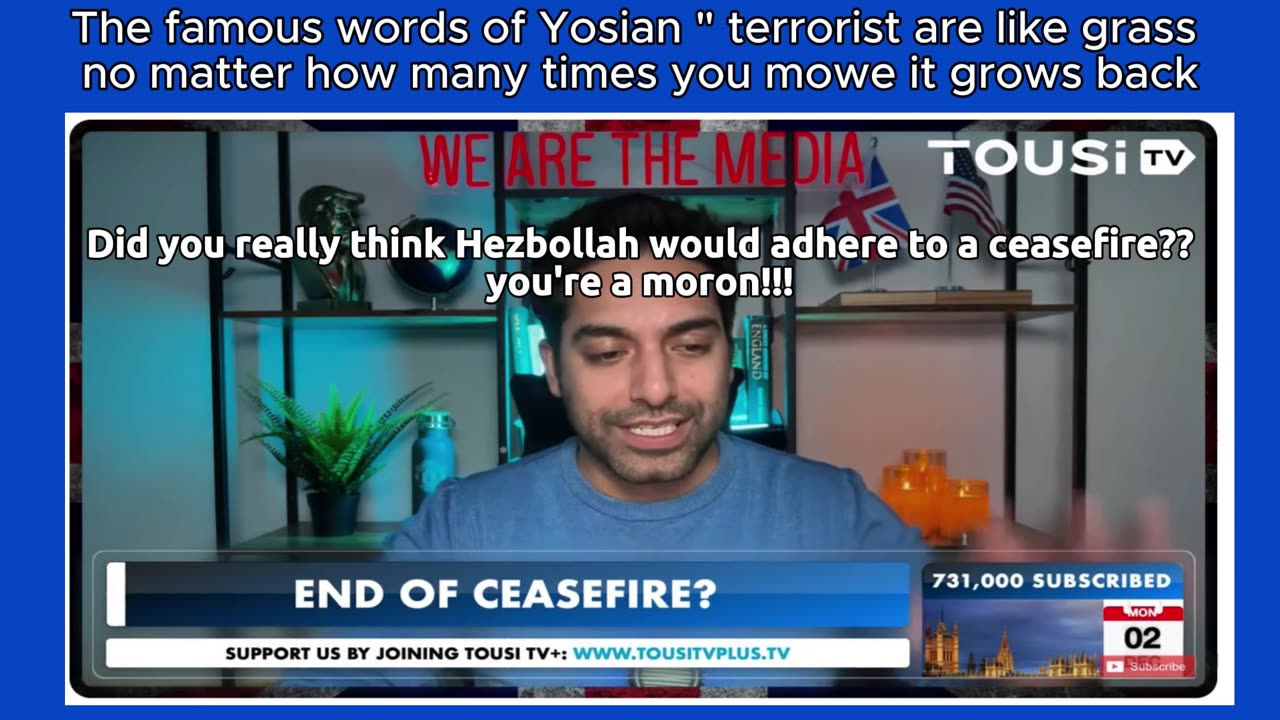 Did you really think Hezbollah would adhere to a cease-fire? you're a moron!!