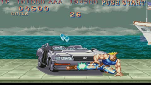 Guile (Bonus Stage Car)